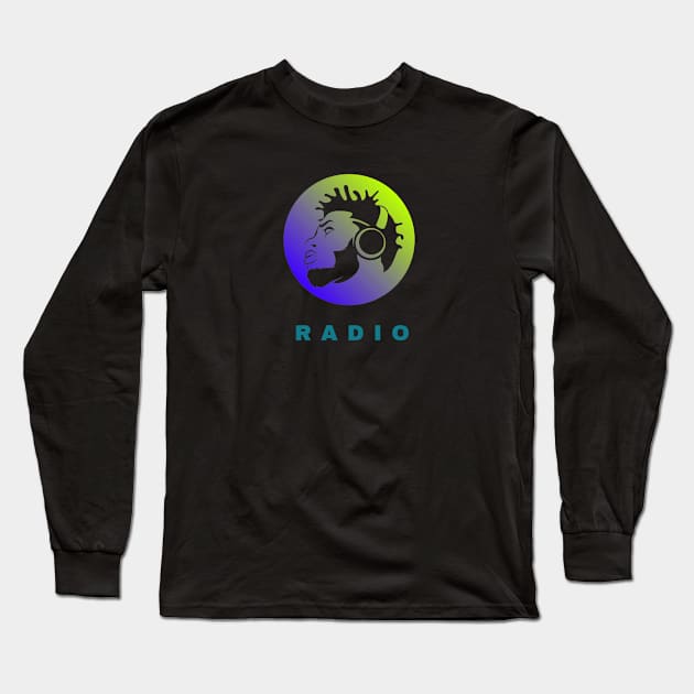 RADIO Long Sleeve T-Shirt by Cossack Land Merch